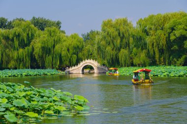 Pekin 'deki Eski Yaz Sarayı manzarası