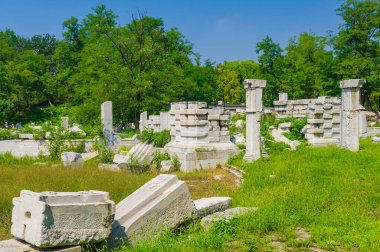 Pekin 'deki Eski Yaz Sarayı manzarası
