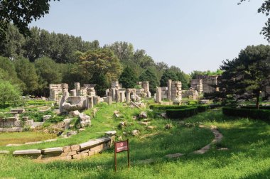 Pekin 'deki Eski Yaz Sarayı manzarası