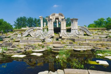 Pekin 'deki Eski Yaz Sarayı manzarası