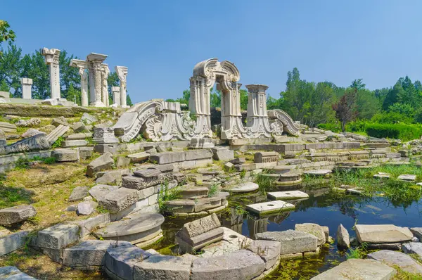 Pekin 'deki Eski Yaz Sarayı manzarası