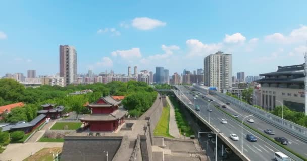 武汉起义城门风景区 — 图库视频影像
