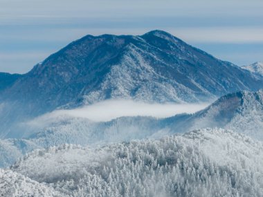 Lushan / Mountain Lu Ulusal Parkı Sahne Bölgesi, Jiujiang, Jiangxi, Çin