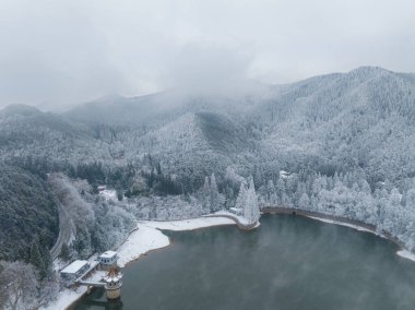 Lushan / Mountain Lu Ulusal Parkı Sahne Bölgesi, Jiujiang, Jiangxi, Çin