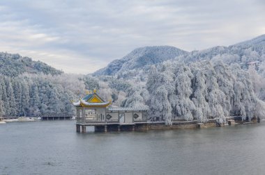 Lushan / Mountain Lu Ulusal Parkı Sahne Bölgesi, Jiujiang, Jiangxi, Çin