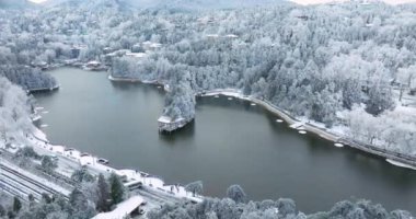 Lushan / Mountain Lu Ulusal Parkı Sahne Bölgesi, Jiujiang, Jiangxi, Çin