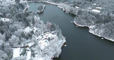 Lushan / Mountain Lu Ulusal Parkı Sahne Bölgesi, Jiujiang, Jiangxi, Çin