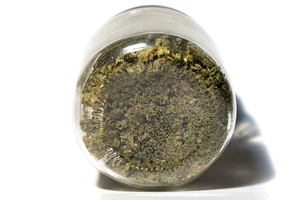 大麻の花の瓶 マリファナバド — ストック写真
