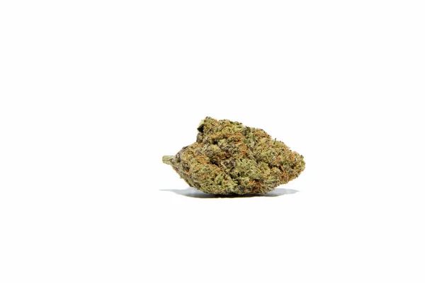 Közelkép Kannabisz Virágbimbók Halom — Stock Fotó