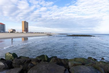 Asbury Park, New Jersey 'de Ocean and Beach