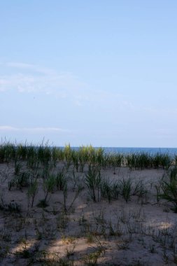 Deniz manzarası çok güzel.