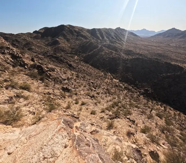 Arizona 'daki dağların manzarası.