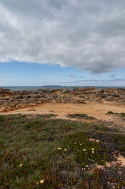 Cape Carvoeiro 'dan (Miradouro Cabo Carvoeiro), Peniche, Portekiz