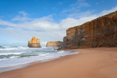 12 Havaride nefes kesici Gibson Adımları, Büyük Okyanus Yolu, Victoria, Avustralya