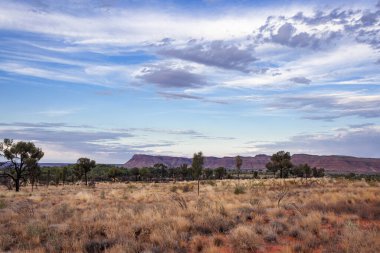 Krallar Kanyonu günbatımında çekildi, Kuzey Bölgesi, Avustralya