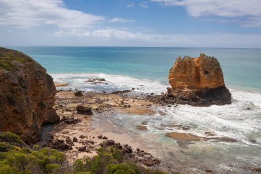 Kartal Kaya sütunu Büyük Okyanus Yolu 'nun dışında, Victoria, Avustralya