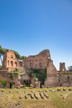 Tarihsel Palatine Tepesi Roma, Lazio, İtalya