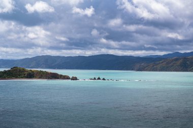 Wellington City, Yeni Zelanda yakınlarındaki güzel manzaralı yollar ve bakış açıları
