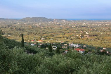 Yunanistan 'ın Zakynthos Adası' ndaki Eleftherotria manastırı