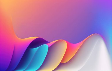 Colorful flame abstract background