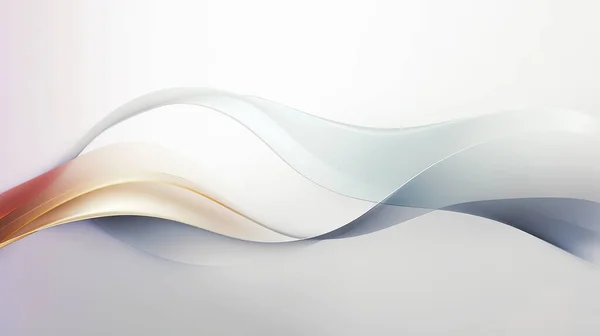 Ein Futuristisches Tapetendesign Mit Einer Dynamischen Welle Aus Blau Grau Stockbild