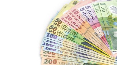 Rumen leu banknotları Romanya 'nın fan ve ulusal para birimine yayıldı