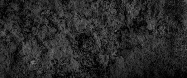 Black Limestone Wall Visible Details Background — Stock Photo, Image