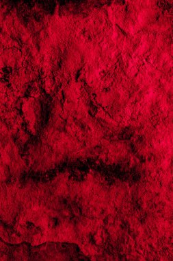 Kırmızı kireçtaşı duvar görünür detaylarla dolu. arkaplan