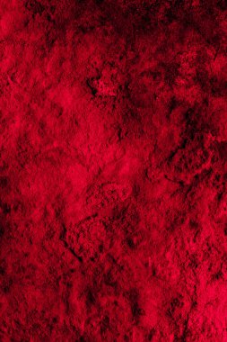 Kırmızı kireçtaşı duvar görünür detaylarla dolu. arkaplan