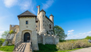 Bobolice 'de eski bir kale inşa edildi.