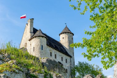 Bobolice 'de eski bir kale inşa edildi.