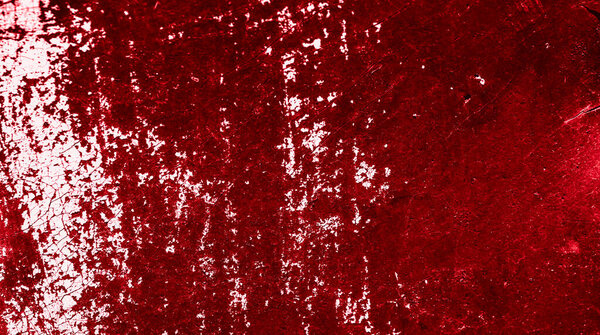 старая стена окрашена красной и белой краской