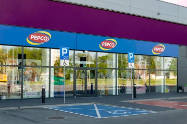 Bedzin, Poland - 14.05. 2023 - Pepco in Bedzin store clipart