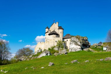 Bobolice 'de eski bir kale inşa edildi.