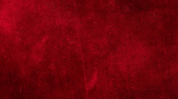 Nástěnné Malované Červenou Barvou Zajímavou Texturou — Stock fotografie