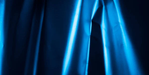 Lámina Metal Azul Rayado Con Textura Visible Antecedentes — Foto de Stock