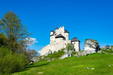 Bobolice 'de eski bir kale inşa edildi.