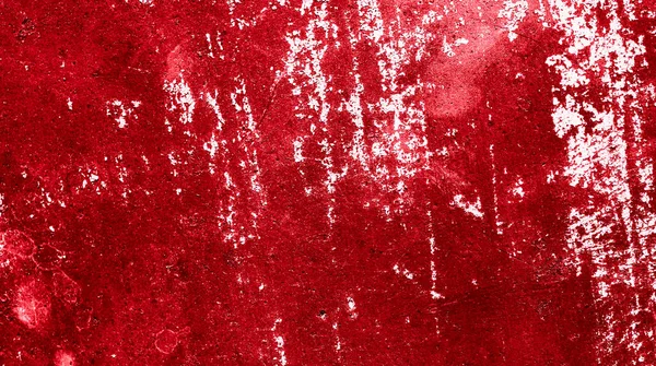 Old Wall Painted Red White Paint — Stock Photo, Image