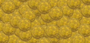 boş eski altın sikkeler. arkaplan veya doku