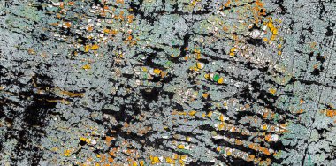 old wall painted with colored paint. background