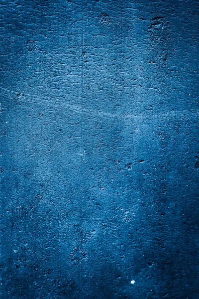Lginç Bir Deseni Olan Mavi Boyayla Boyanmış Duvar — Stok fotoğraf