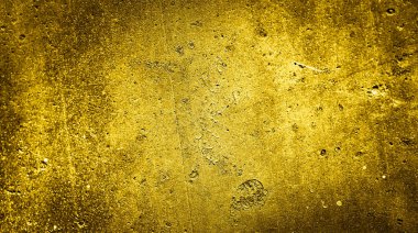 Altın boyayla boyanmış, ilginç bir deseni var.