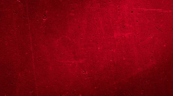Wall Painted Red Paint Interesting Texture — Stock Photo, Image