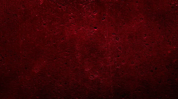 Стіна Пофарбована Червоною Фарбою Цікавою Текстурою — стокове фото