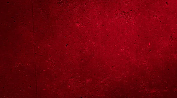 Pared Pintada Con Pintura Roja Con Una Textura Interesante — Foto de Stock