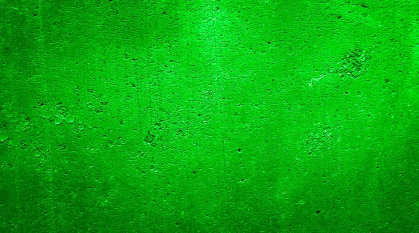 Pared Pintada Con Pintura Verde Con Una Textura Interesante — Foto de Stock