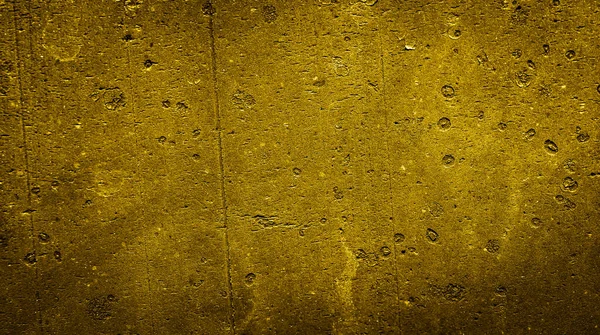Τοίχος Βαμμένος Χρυσό Χρώμα Ενδιαφέρουσα Υφή — Φωτογραφία Αρχείου
