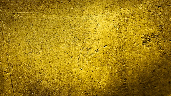 Ściany Malowane Złotą Farbą Ciekawej Fakturze — Zdjęcie stockowe