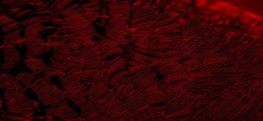 İlginç bir deseni olan kırmızı tüyler. arkaplan