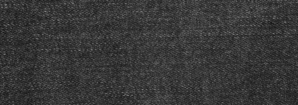 Svarta Jeans Med Intressant Konsistens Synlig Bakgrund — Stockfoto